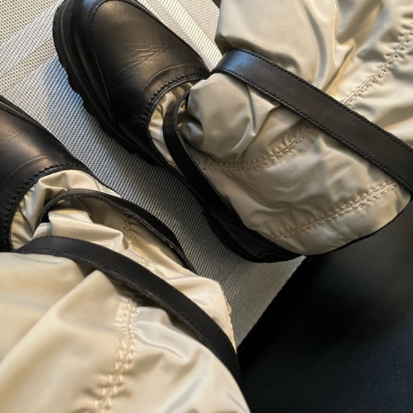 BURBERRY NIB AUTHENTIC ALL WEATHER TRENCH DESIGN BOOTS - Picture 9 of 17